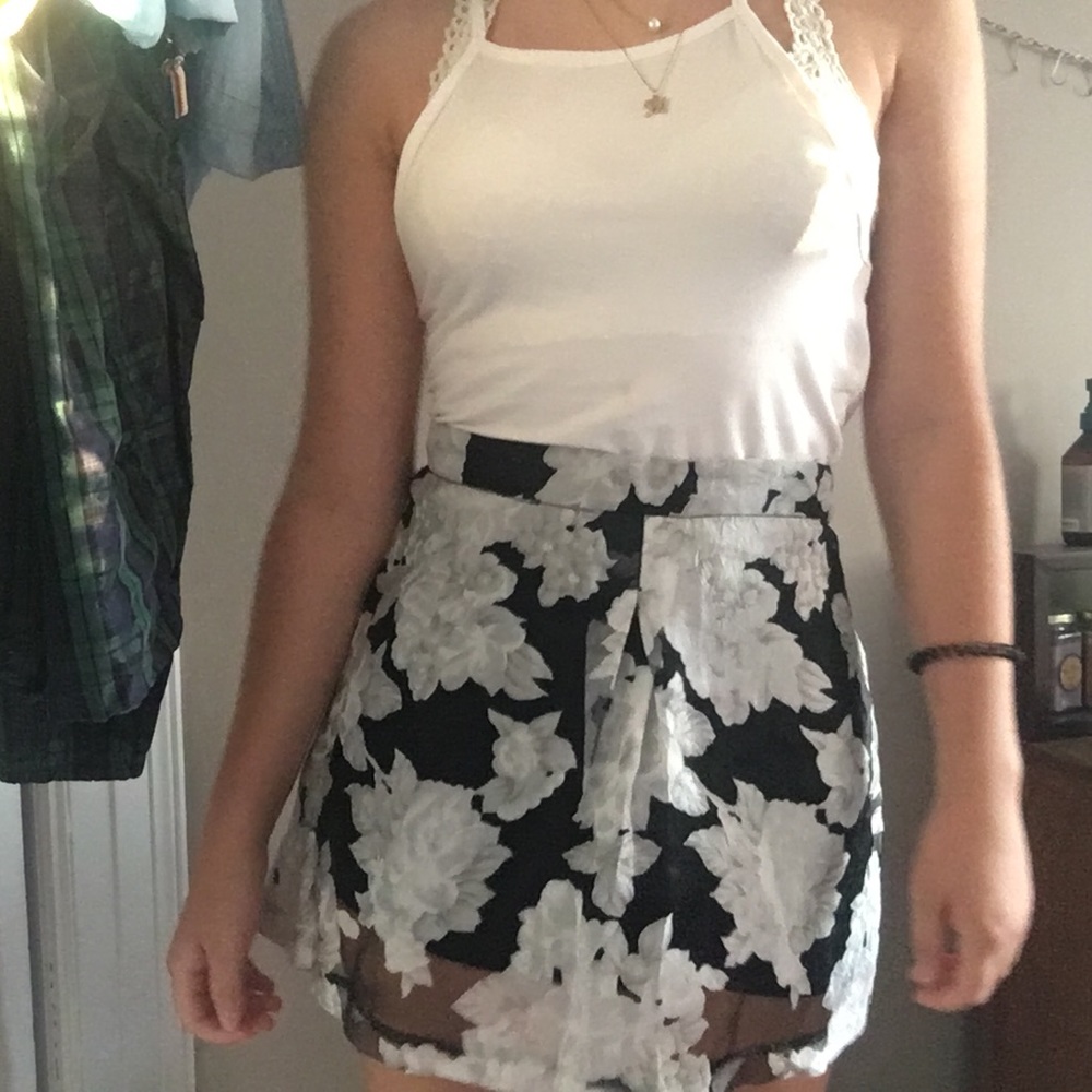 Floral skirt